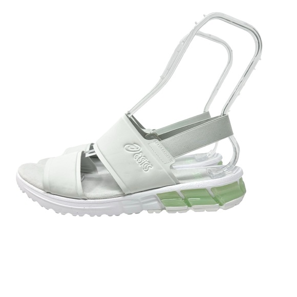 ASICS Gel Quantum 90 SD FO Unisex Sandals White Green Womens 10.5 Men’s 9 - Picture 4 of 11